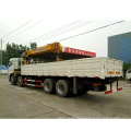 Dongfeng Tianlong 8*4 Heavy Duty Truck with Crane